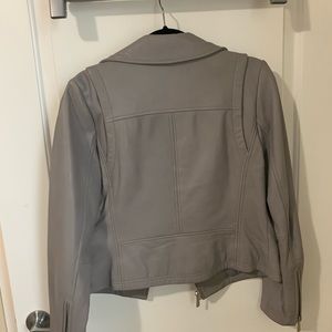 Michael Kors Grey leather jacket